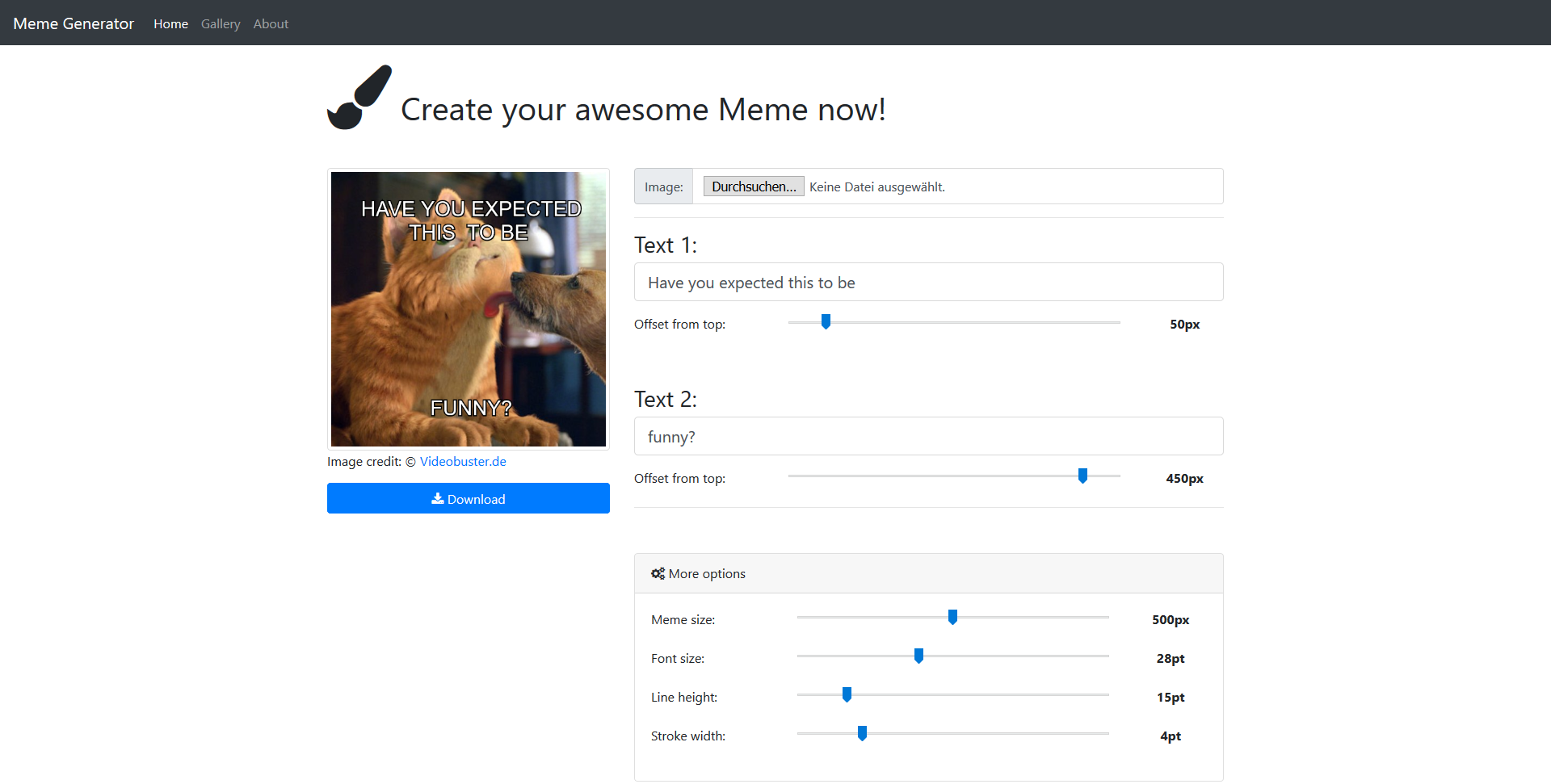 Meme Generator With JQuery And Canvas ANEXIA Blog